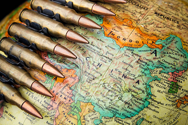 中国で戦争 - former soviet union map russia war ストックフォトと画像
