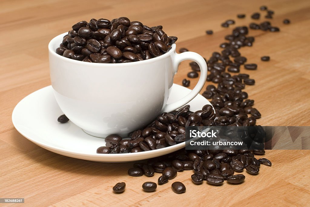Кофе Трейл - Стоковые фото Белый роялти-фри