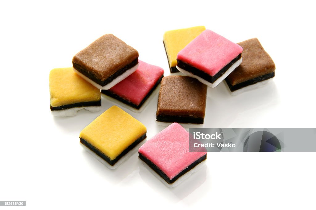 블랙 Lickerish 사탕 - 로열티 프리 갈색 스톡 사진