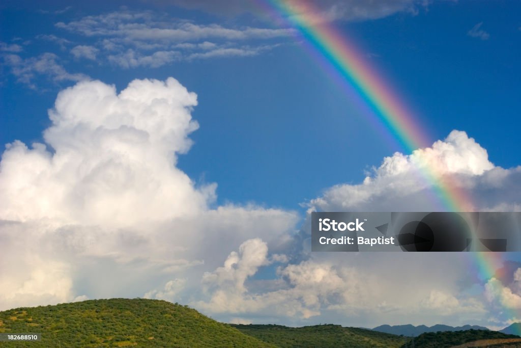 rainbow sunshine - Lizenzfrei Anhöhe Stock-Foto