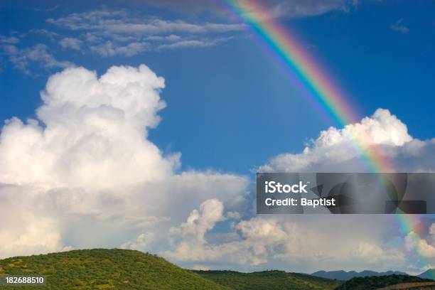 Rainbow Sunshine Stockfoto und mehr Bilder von Anhöhe - Anhöhe, Blau, Farbsättigung