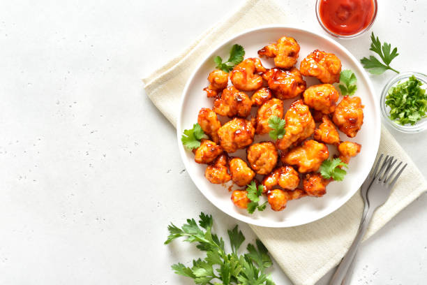 istock Sweet chili cauliflower wings 1826885260