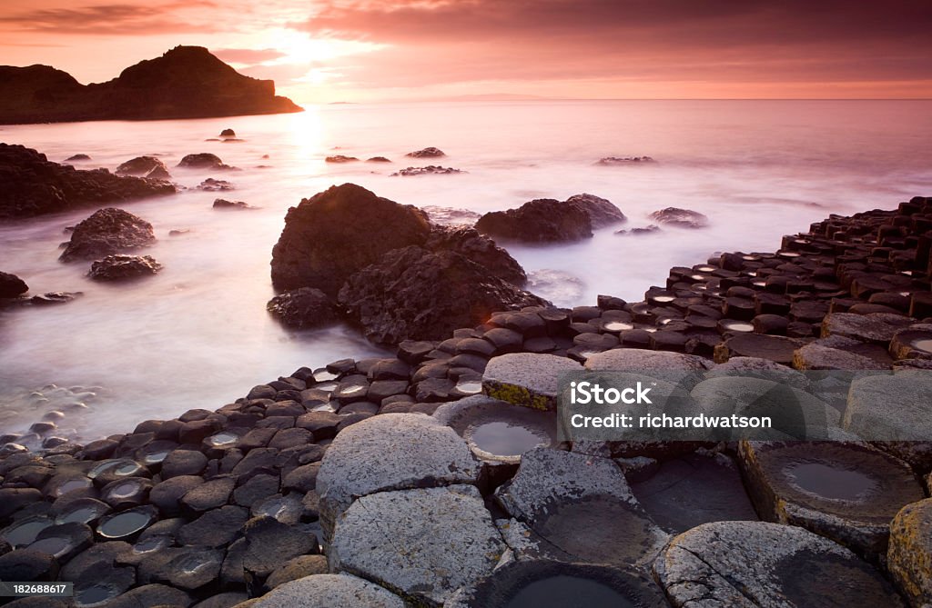 Giant's Causeway - Foto stock royalty-free di Sentiero dei giganti