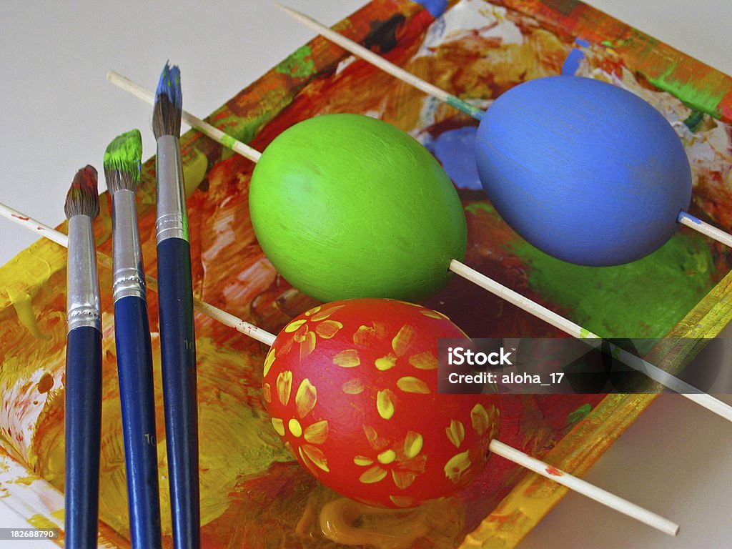 Easteregg art - Lizenzfrei April Stock-Foto