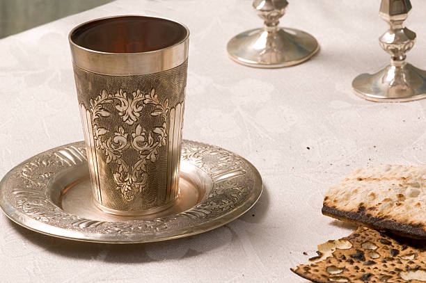 po seuda - passover seder jewish sabbath silver zdjęcia i obrazy z banku zdjęć