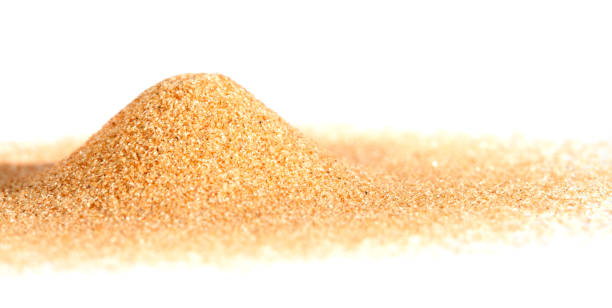 Pile of sand stock photo