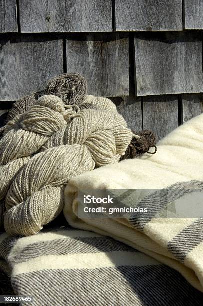 Foto de Cobertores E Fio e mais fotos de stock de Agricultura - Agricultura, Algodão - Malvaceae, Algodão - Material Têxtil