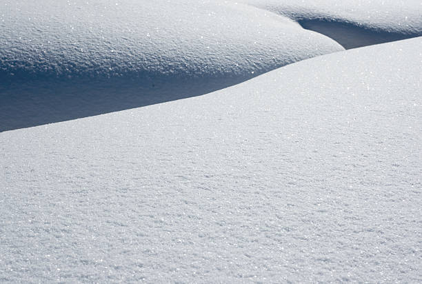 świeży śnieg wzory - snow textured textured effect winter zdjęcia i obrazy z banku zdjęć