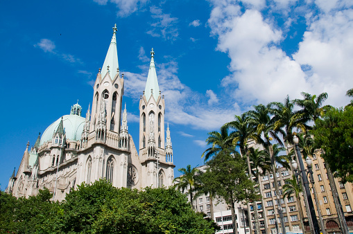 Se Cathedral in Sao Paulo Downtown