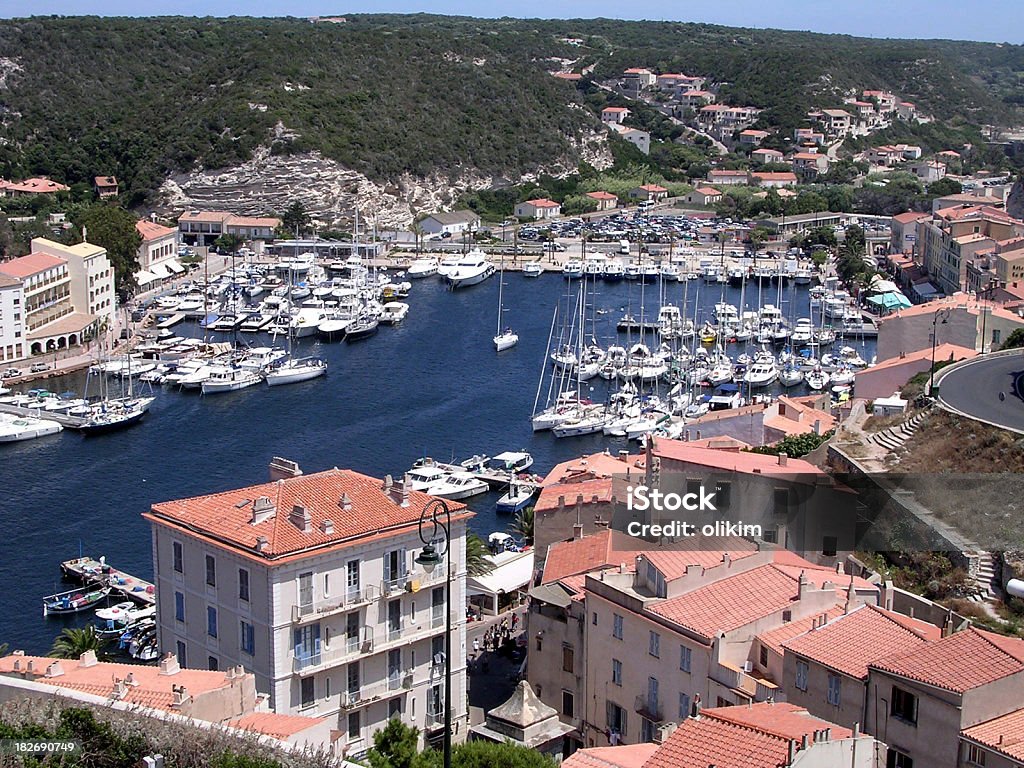 Città di Bonifacio, Corsica - Foto stock royalty-free di Accessibilità