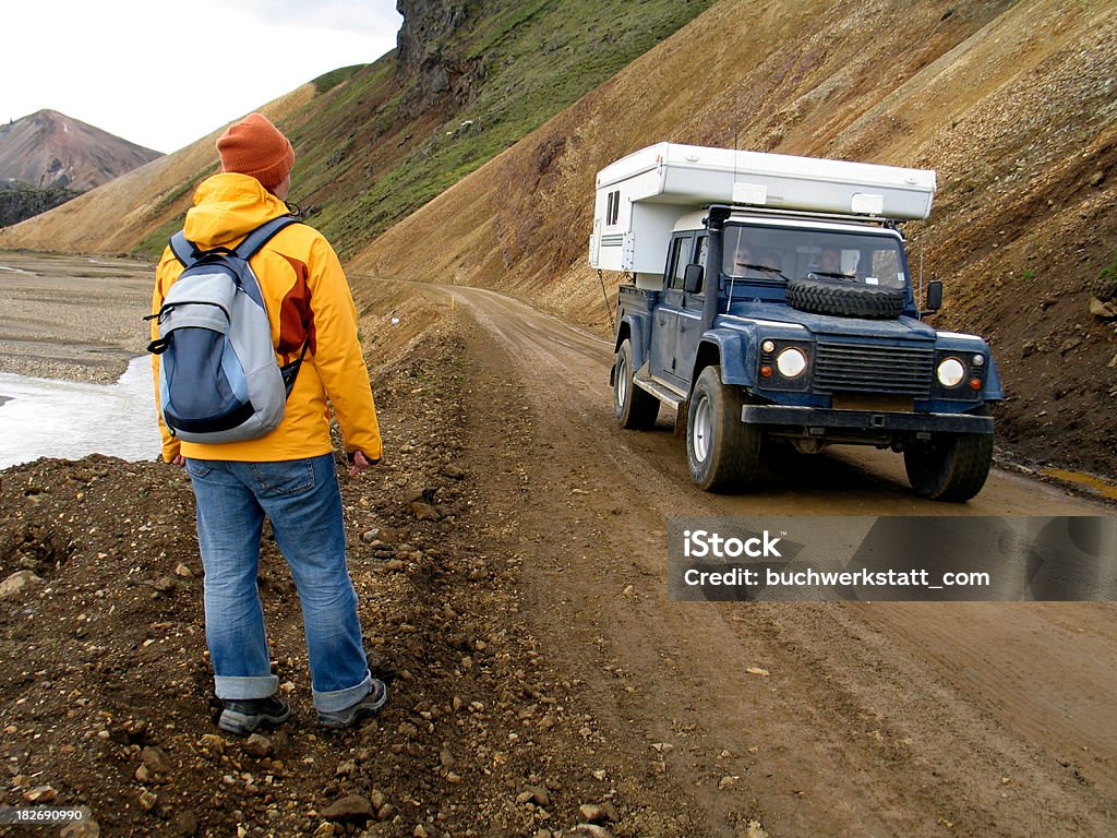 Islanda: Veicolo All-Terrain ATV nelle Highlands - Foto stock royalty-free di Fuoristrada