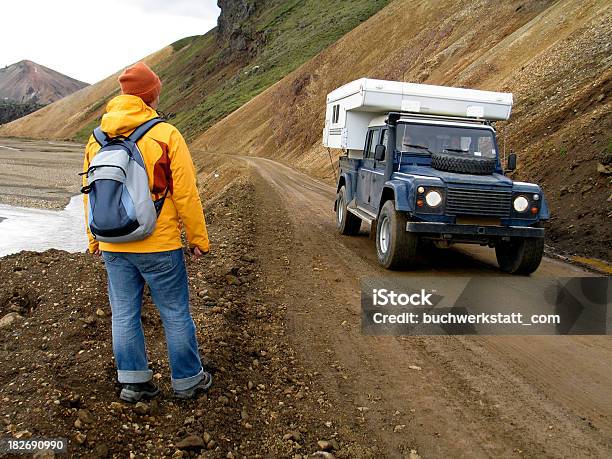 Islanda Veicolo Allterrain Atv Nelle Highlands - Fotografie stock e altre immagini di Fuoristrada - Fuoristrada, Islanda, 4x4