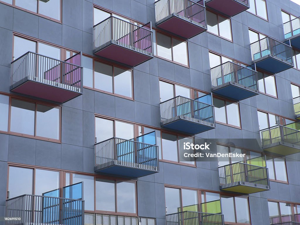 Colorfull Balkon - Zbiór zdjęć royalty-free (Abstrakcja)