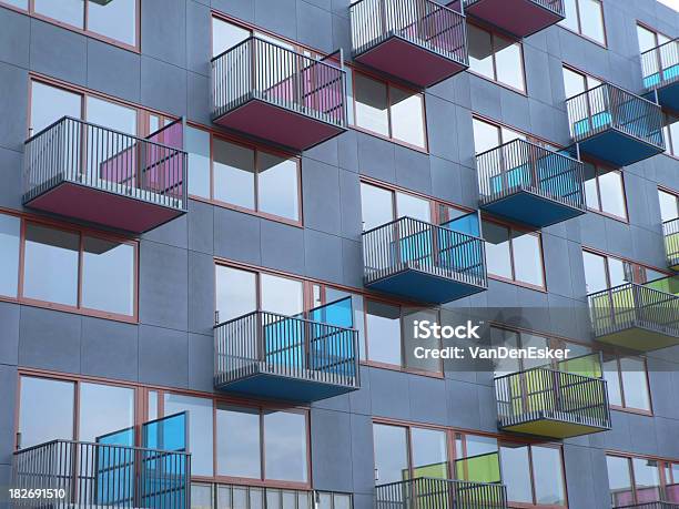 Colorfull Balkon - zdjęcia stockowe i więcej obrazów Abstrakcja - Abstrakcja, Architektura, Balkon