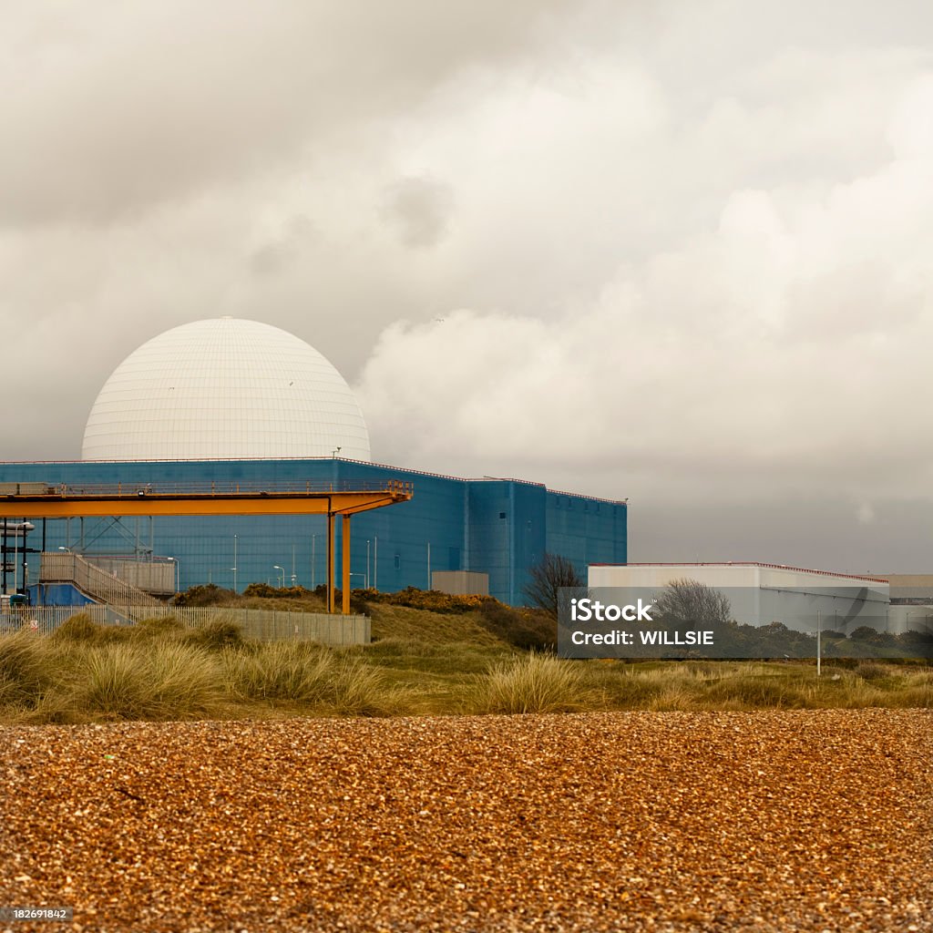 Centrale nucleare di Sizewell B in Suffolk - Foto stock royalty-free di Centrale elettrica