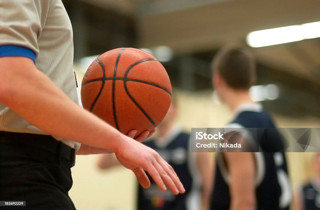 Partita di basket - Foto stock royalty-free di Basket