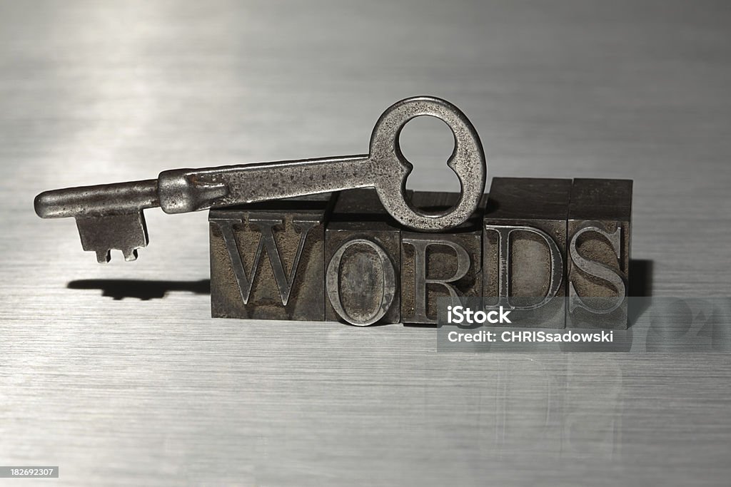 Clássico palavras-chave - Foto de stock de Abrindo royalty-free
