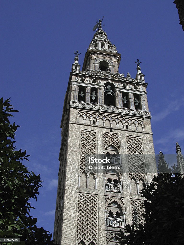 giralda in sevilla, Spanien - Lizenzfrei Andalusien Stock-Foto