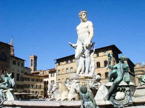 Trevi Fountain Sculptures