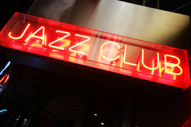 Jazz club in New York – Foto