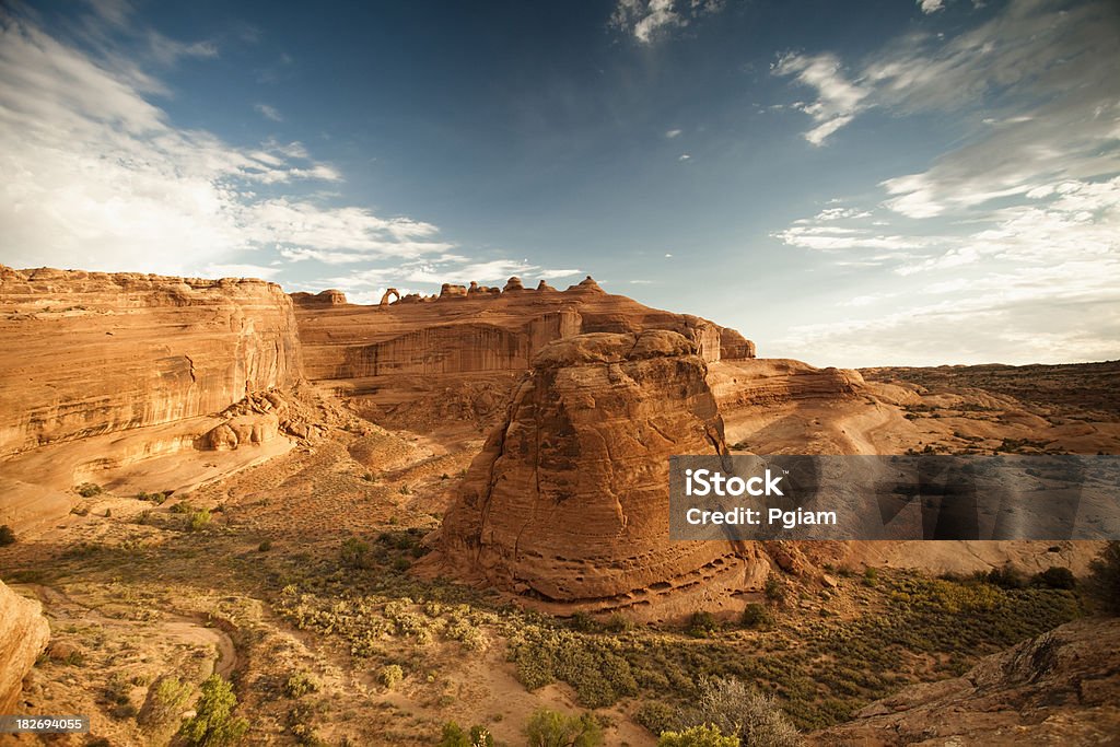 Delicate Arch canyon - Photo de Aventure libre de droits