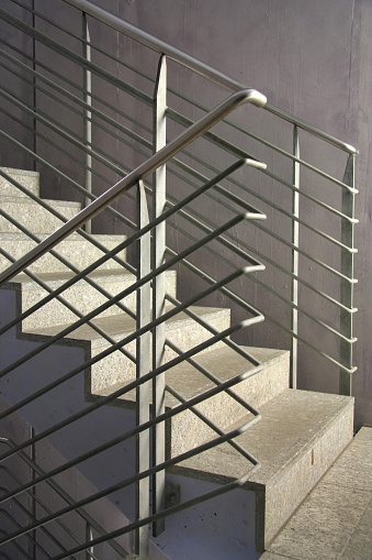 Modern staircase.