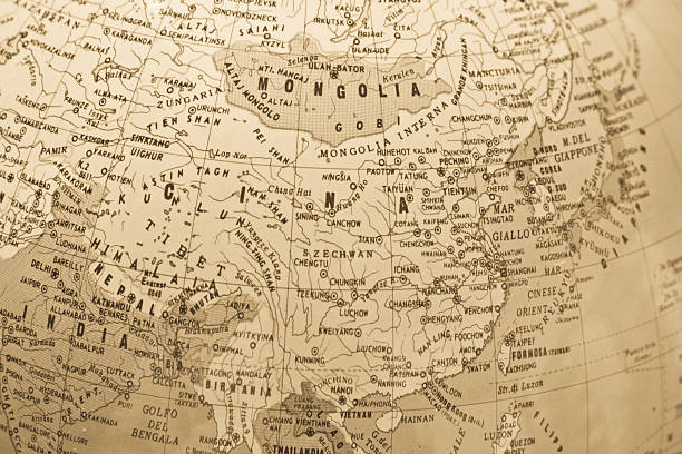 istock Map of China and Far East 182694520