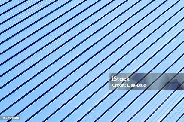 Foto de Fundo Azul De Metal e mais fotos de stock de Arquitetura - Arquitetura, Azul, Azul Turquesa