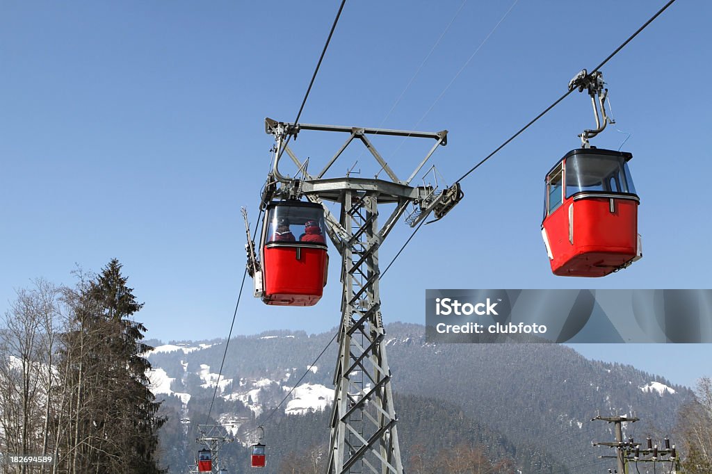 Tram da Grindlewald per Mannlichen, Canton Berna, Svizzera - Foto stock royalty-free di Alpi