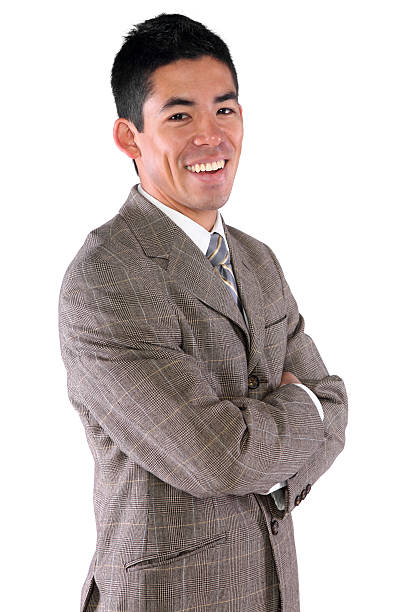 istock Smiling young businessman 182694623