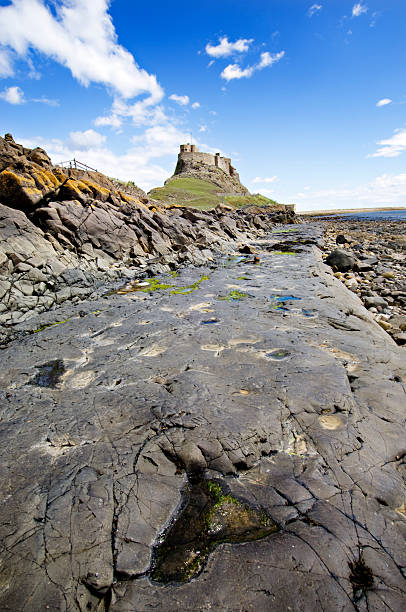 istock Lindisfarne Castle  Northumberland UK 182694631