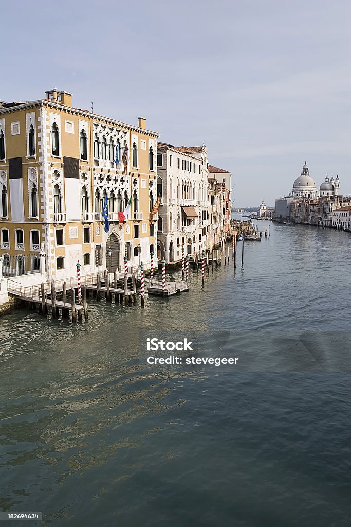 Venetian palacios en el Grand Canal - Foto de stock de Aire libre libre de derechos