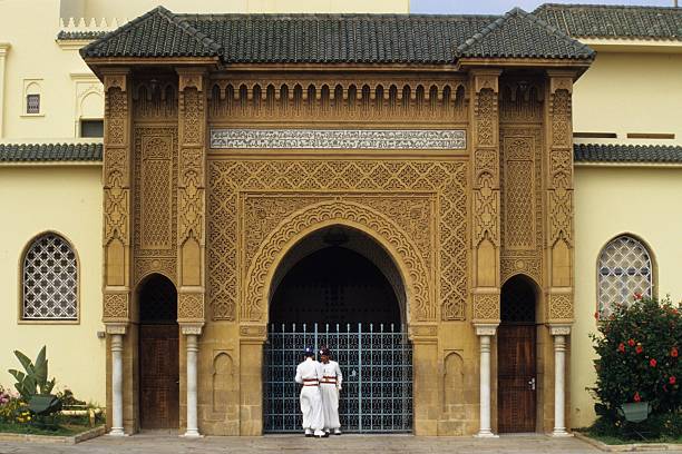 istock Main Gate of the Rabat Palace, Marocco 182695079