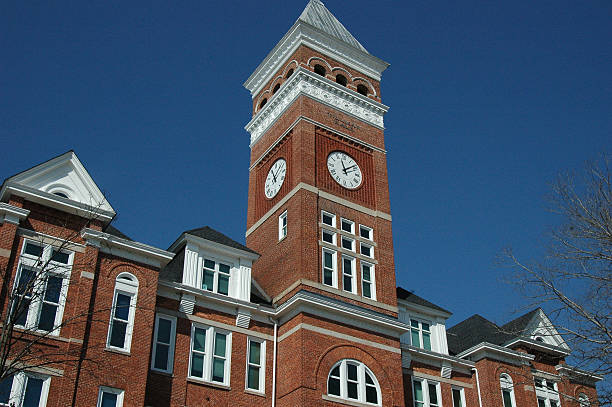 Glorious Tillman Hall stock photo