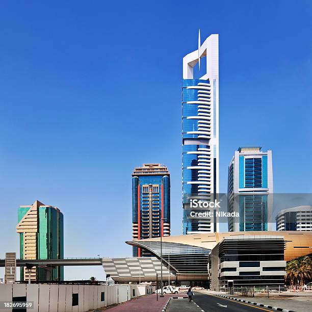 Dubai Metro Station Stock Photo - Download Image Now - Arabia, Architecture, Building Exterior