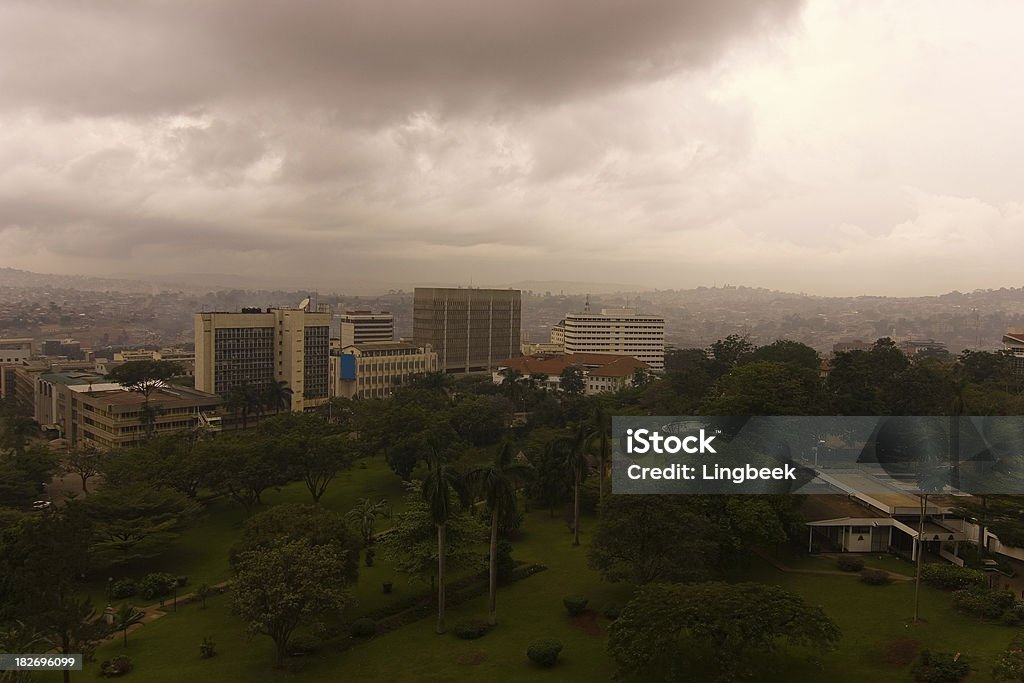 Kampala City aerea - Foto stock royalty-free di Città