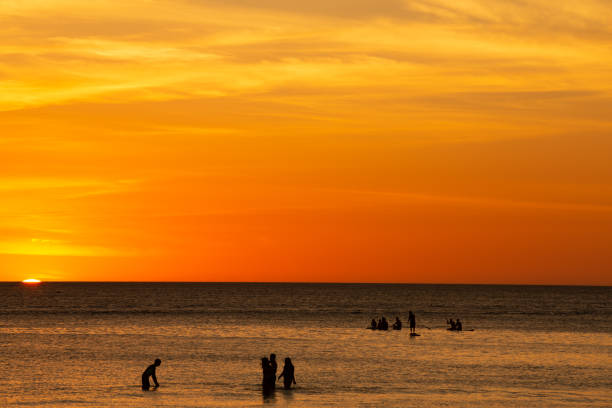 istock Sunset on the beach in Boracay, Philippine 1826961910