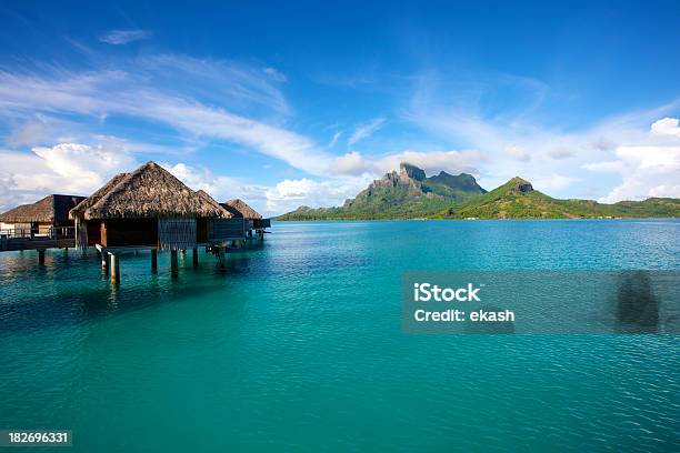 Borabora Lagune Stockfoto und mehr Bilder von Berg - Berg, Berg Otemanu, Bora Bora-Atoll