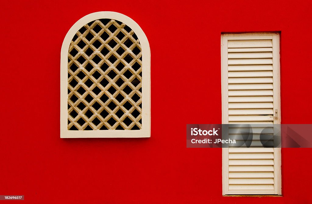 Rot und Weiß - Lizenzfrei Abstrakt Stock-Foto