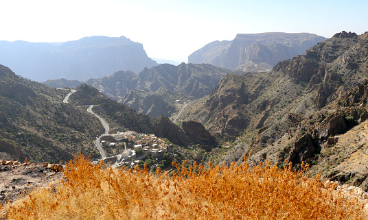Sayq plateau : djebel al akhdar - Oman
