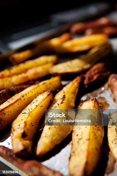 Patate Dolci - Fotografie stock e altre immagini di Alimento di base - Alimento di base, Alla griglia, Cibi e bevande