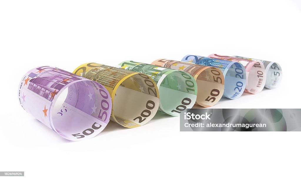 欧州連合の通貨のメモ - 100ユーロ紙幣のロイヤリティフリーストックフォト