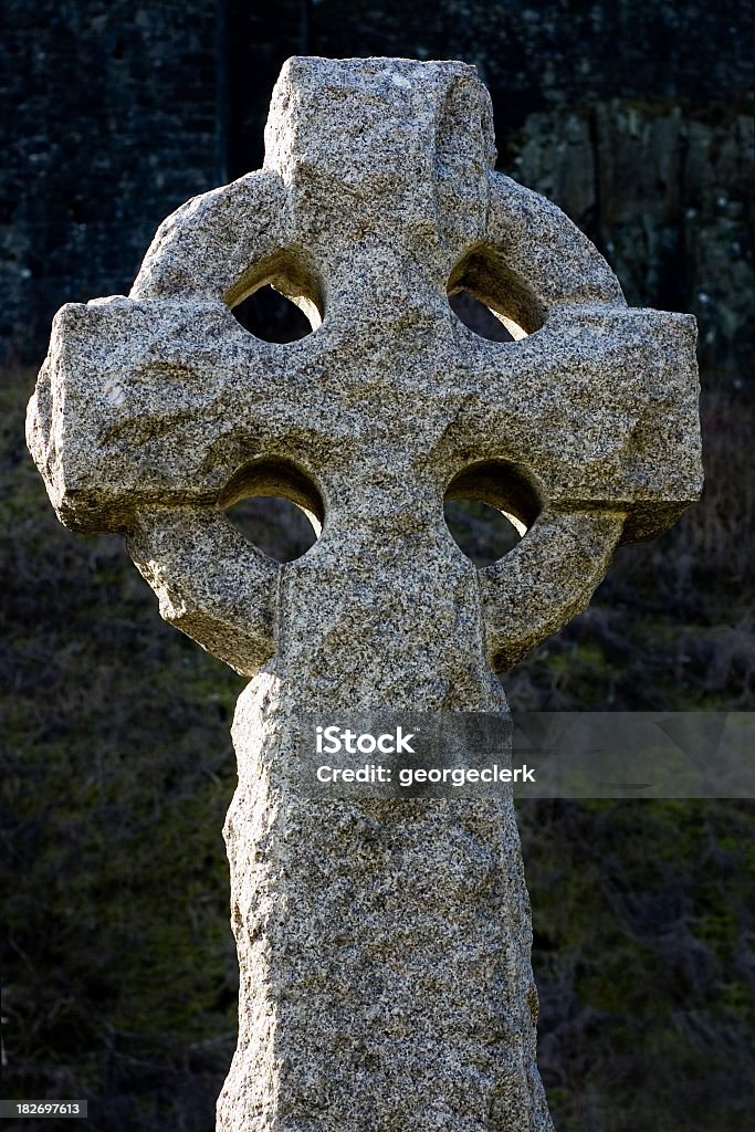 Stone cruz celta - Foto de stock de Amor - Sentimiento libre de derechos