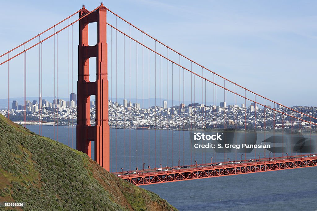 Ponte Golden Gate - Foto de stock de Arquitetura royalty-free