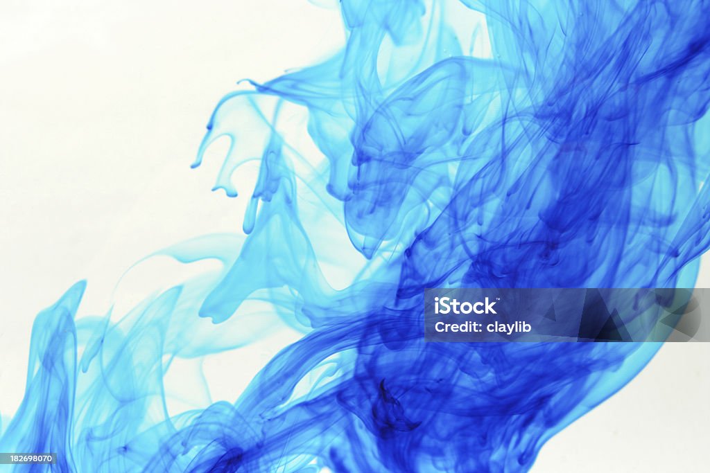 ブルーのフュージョン - 液体のロイヤリティフリーストックフォト