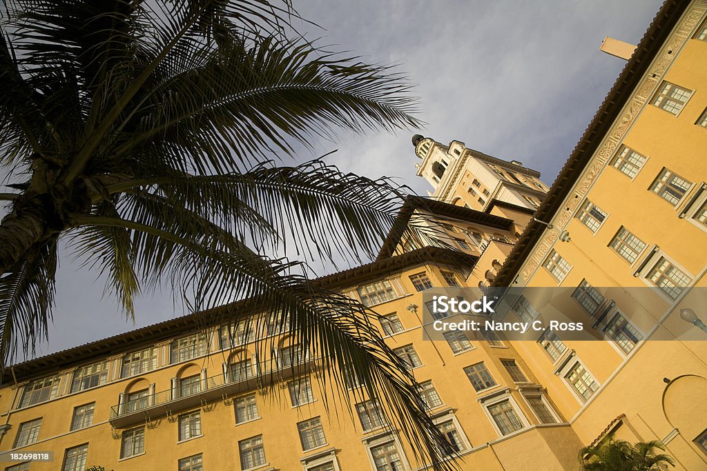 Hôtel de luxe dans le quartier historique, Landmark, Destination, en Floride - Photo de Coral Gables libre de droits