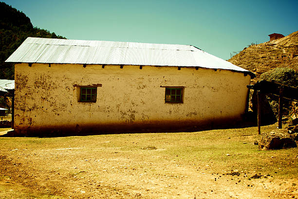 istock Tarahumara village architecture church 182698822