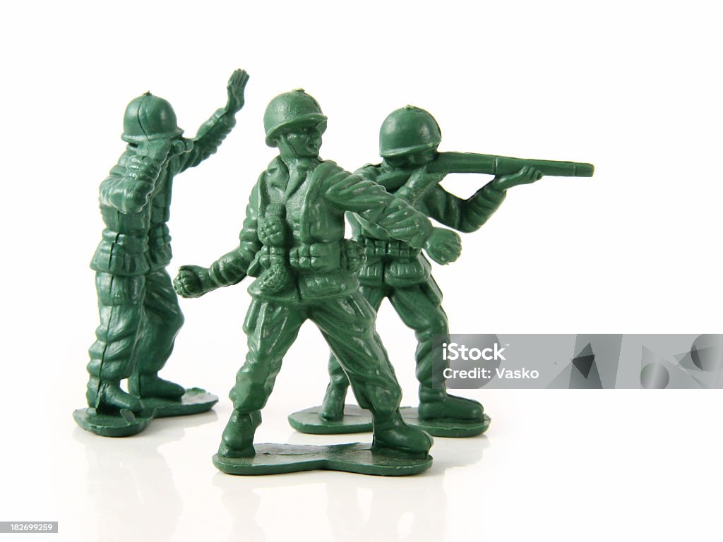 Soldati giocattolo - Foto stock royalty-free di Giocattolo