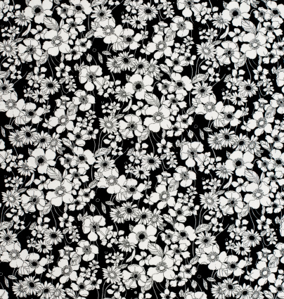 Floral fabric pattern background