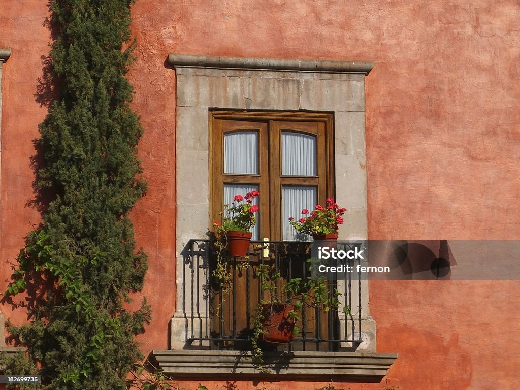 Spanische Balkon - Lizenzfrei Architektur Stock-Foto